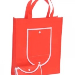 SKHBD red foldable Environment Friendly Bag offer tailor made folding eco friendly folding bags supplier company  Fabric: NonWoven Fabric 80g SKHBD red foldable Environment Friendly Bag offer tailor made folding eco friendly folding bags supplier company  Fabric: NonWoven Fabric 80g